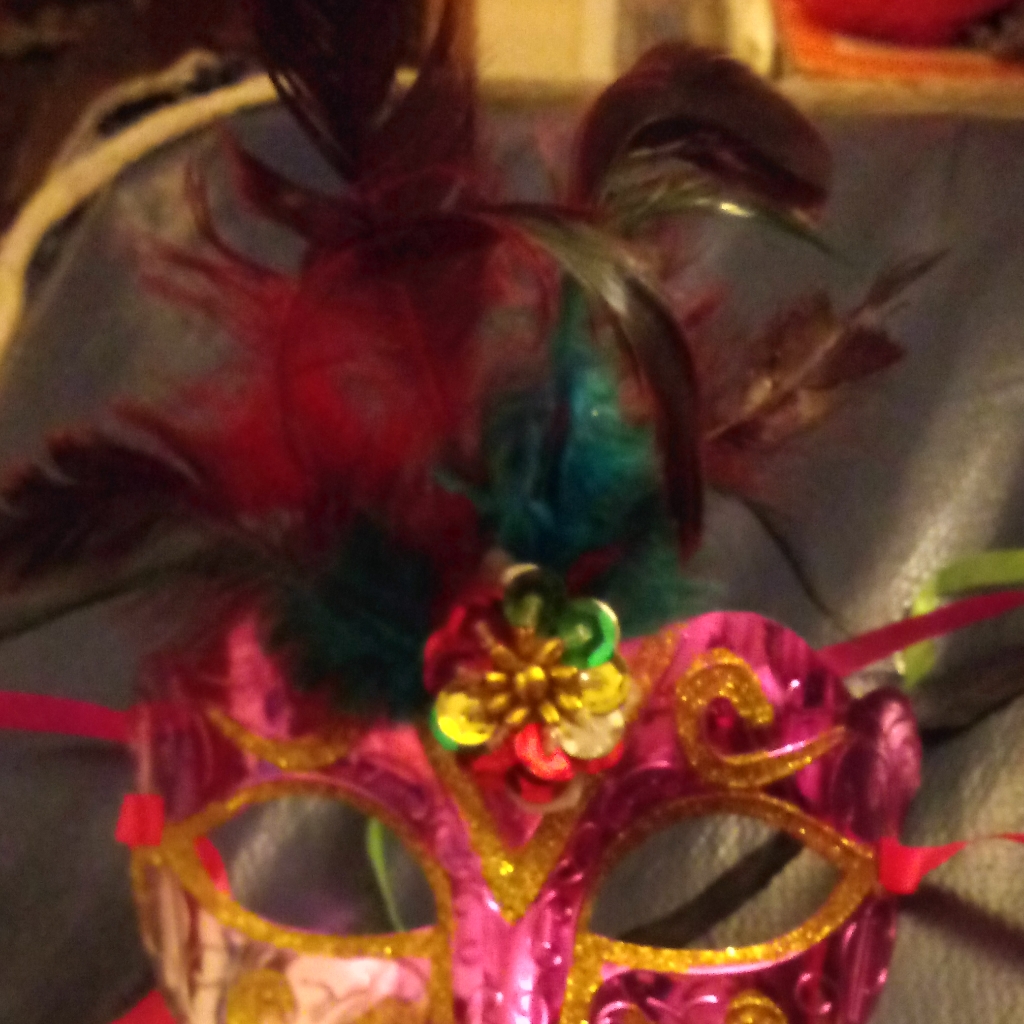 Mardi Gras Feb 13 2024 Homemade Mardi Gras Mask